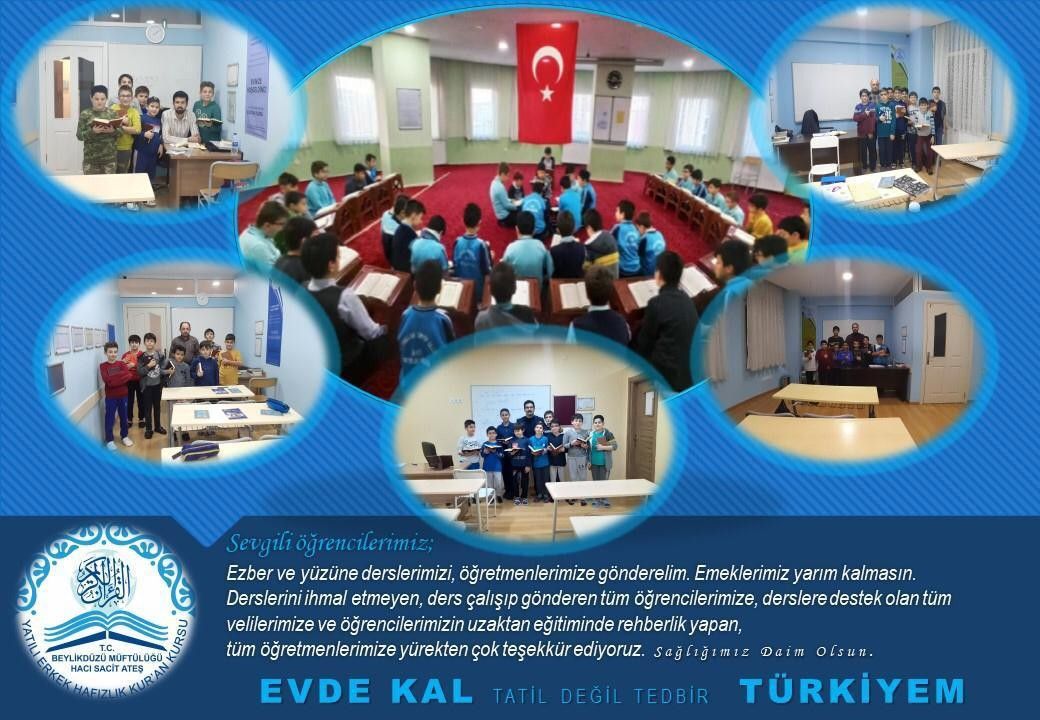 UZAKTAN EĞİTİM DEVAM EDİYOR