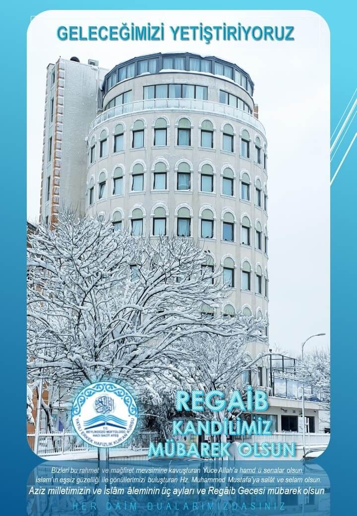 Regaip Kandiliniz Mübarek Olsun