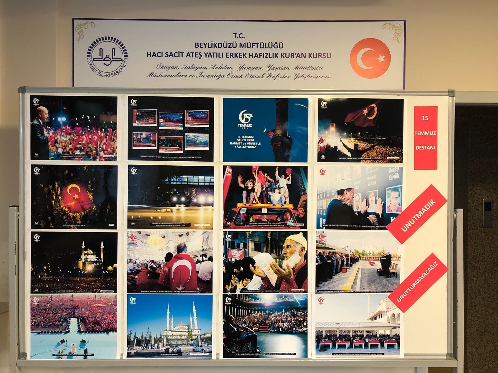 Şehitlerimizi Rahmet ve Minnetle Andık