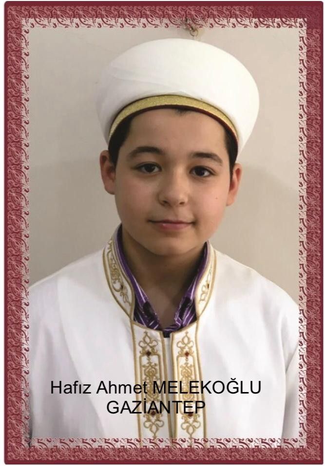 Ümmeti Muhammed’e bir hafız daha